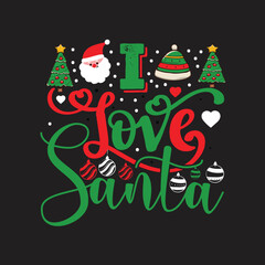 Christmas T-Shirt Typography SVG Design Vector File