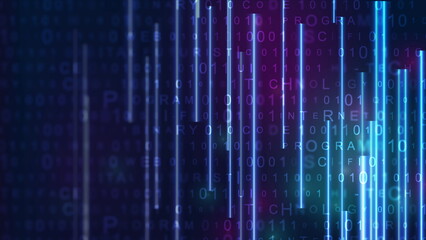 Futuristic technology neon abstract background