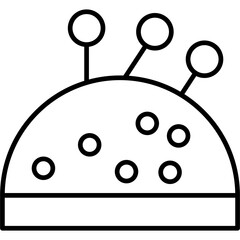 Pin Cushion Icon