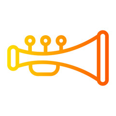 trumpet gradient icon