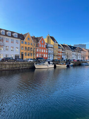 Fototapeta premium canal in copenhagen denmark