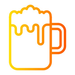 beer gradient icon