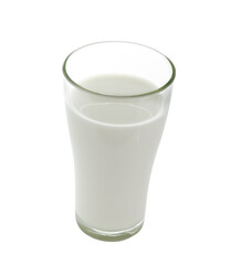glass of milk isolated on transparent png