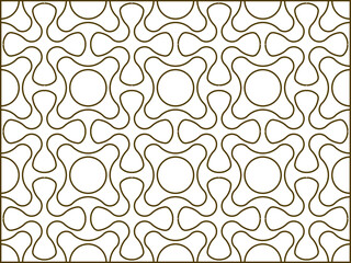 seamless pattern with shapes