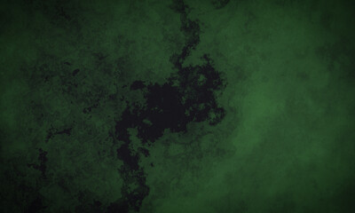 Abstract dark green wall background.