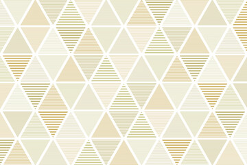 ボーダー柄の三角形の模様