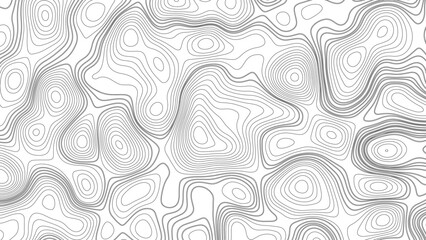 Abstract topography map, vector background.
Background of the topographic map. Topographic map lines.
Vector contour topographic map background.
