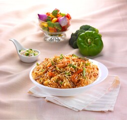 Vegetable dum biryani