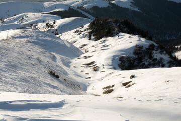 ski resort in winter