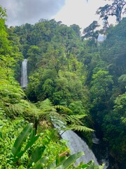 Waterfalls in the mountains