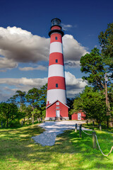Assateague Lighthouse on Assateague Island