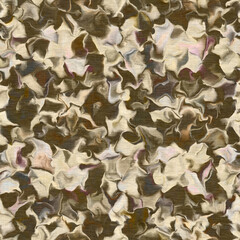 Camouflage wavy marble seamless pattern. Gradient blur for camo bohemian backdrop. Textured vintage wallpaper. 