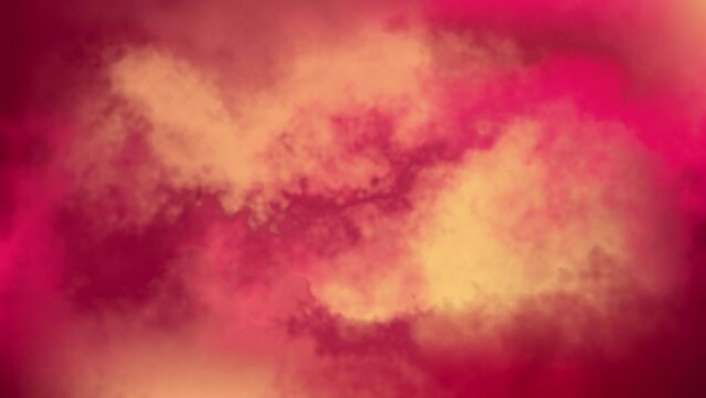 Pink fog cloud grain texture animation background, abstract art wave motion