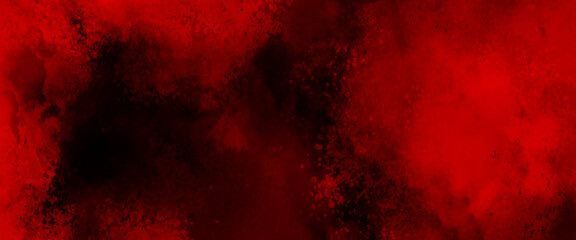 Abstract dark red watercolor background. Red watercolor texture. Abstract watercolor hand painted background, watercolor dark red black nebula universe. watercolor hand drawn illustration. 