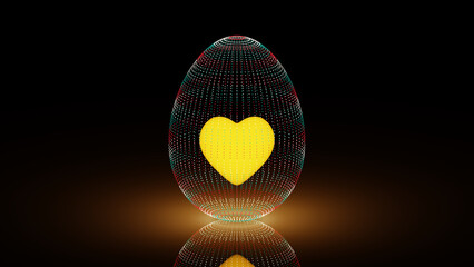 クリスマスのエッグハート