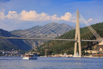 Croatia roads - Dubrovnik bridge
