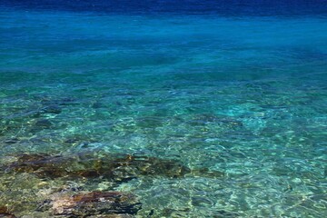 Fototapeta na wymiar Sea water texture from Croatia