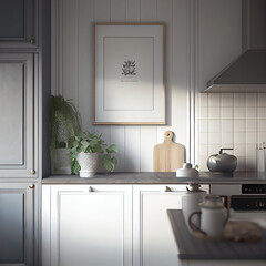 modern kitchen interior