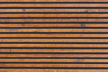 Brown wooden horizontal lines modern interior plank surface texture board background