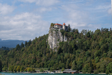 bled castle on lake carniola