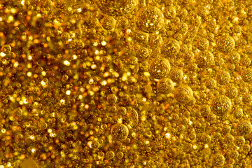 gold, sparkling, Christmas, background, blur, glitter, festive, wild, chaotic, 