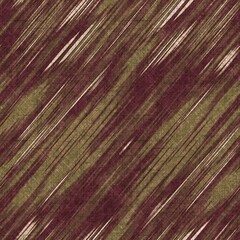Camo brown marl seamless pattern. Natural woven melange wallpaper tile. Mottled material of trendy striped background.