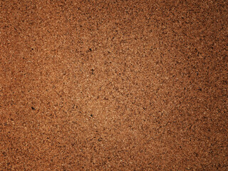 A cork board texture background.