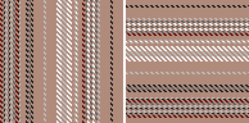 Set seamless stripe pattern.