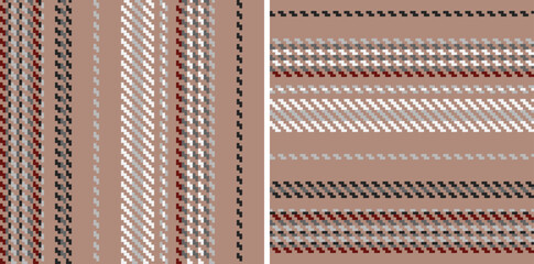 Set seamless stripe pattern.