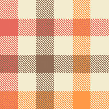 Check plaid seamless pattern background.