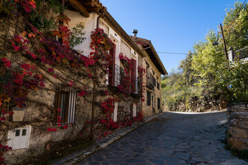 Streets of Almiruete, Guadalajara, Spain