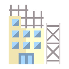 Obraz premium Building construction icon