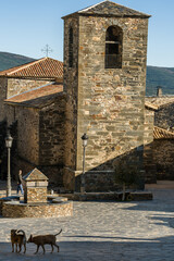Streets of Valverde de los Arroyos, Guadalajara, Spain