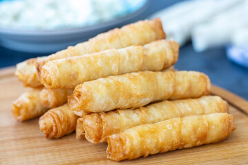 Sigara Boregi - Turkish Cigar Shaped Rolls