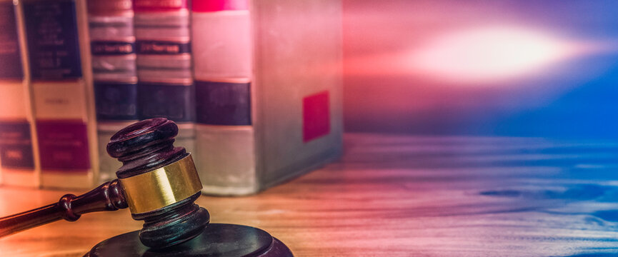 Legal law banner style concept image