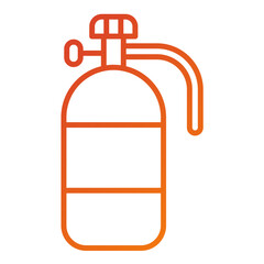 Oxygen Tank Icon Style