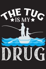  Fishing typography vector t-shirt design. fishing quote t shirt,