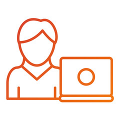 Freelancer Male Icon Style