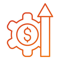 Growth Hacking Icon Style