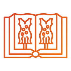 Fashion Book Icon Style