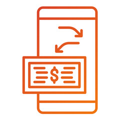 Money Transfer App Icon Style