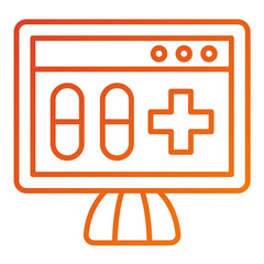 Digital Medicine Icon Style