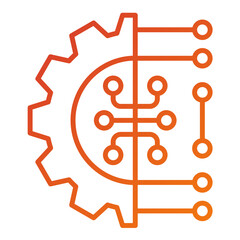 Machine Learning Icon Style