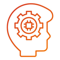 Neurons Circuit Icon Style