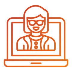 Female Influencer Icon Style