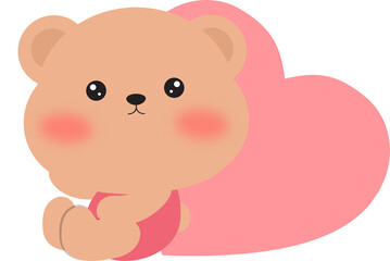 Collection of Cute Bears Clipart.