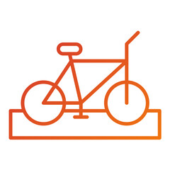 Bike Lane Icon Style
