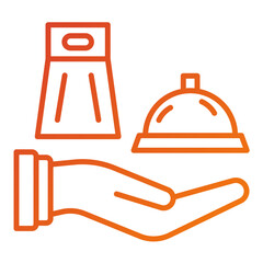 Food Delivery Icon Style