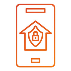 Home Security App Icon Style
