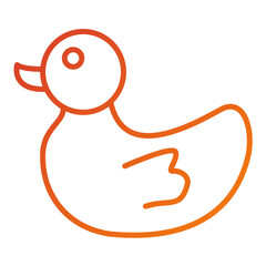 Rubber Duck Icon Style